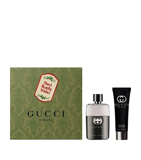 gucci guilty black mens gift set|Gucci Guilty rollerball gift set.